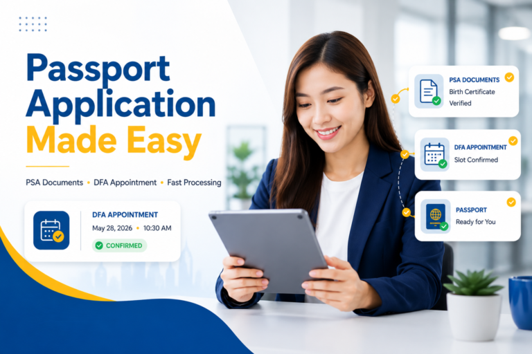 PSA Appointment for Passport