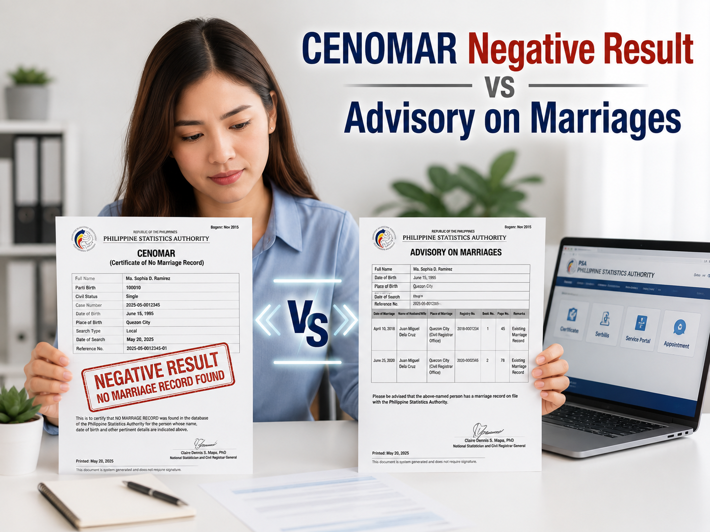 PSA Negative Result Certification Guide Philippines